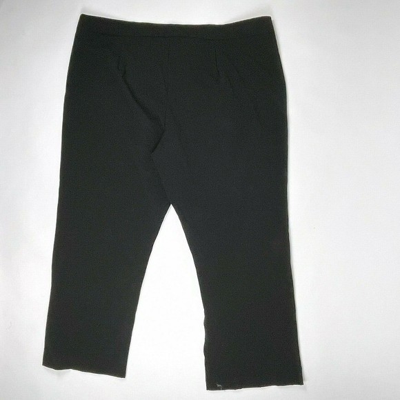 NWOT Silhouettes Women's Size 22W Black Semi Stretch Casual Dress Pants - Picture 6 of 8